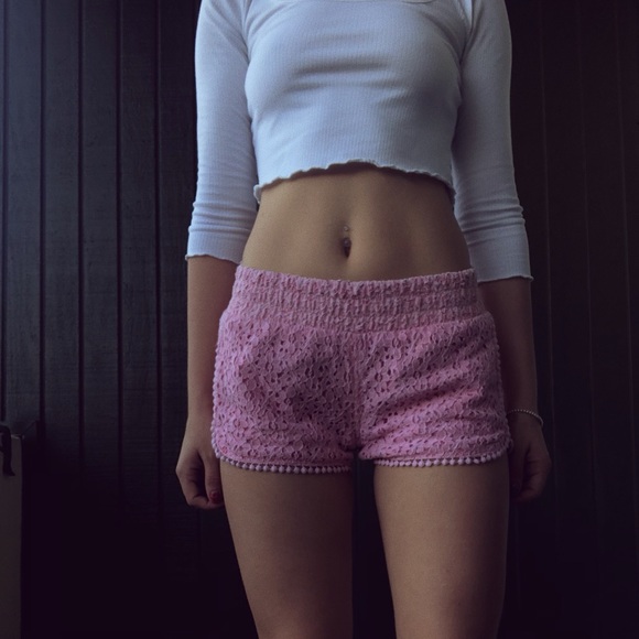 FREE PEOPLE/BRANDY MELVILLE Style Boho Chic Shorts - Picture 3 of 4